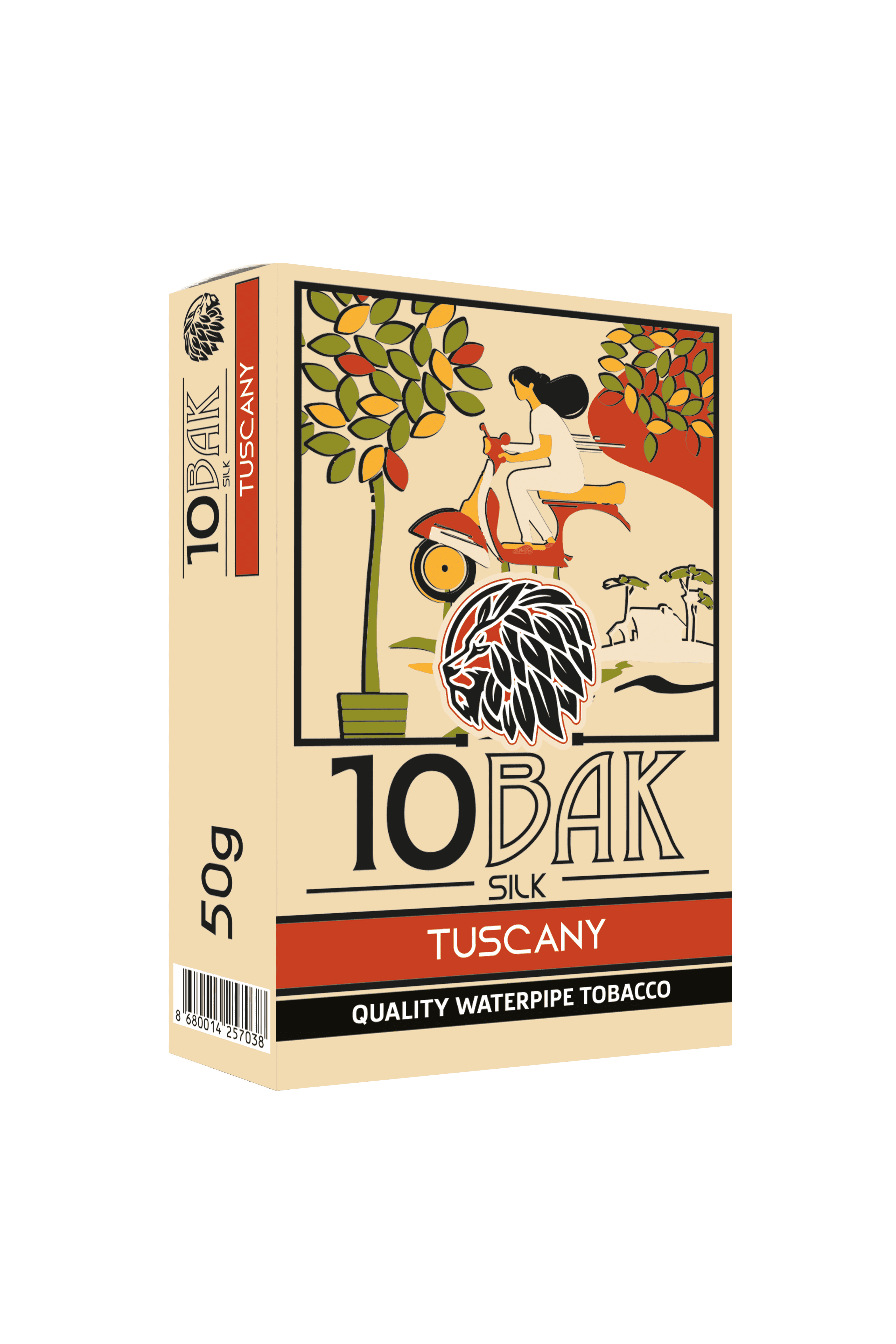 10BAK Silk Tuscany Shisha